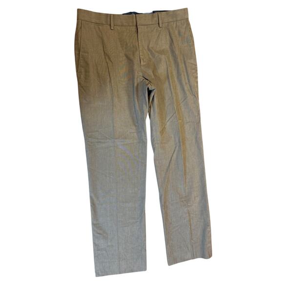BANANA REPUBLIC Taupe Brown Classic Fit Trouser 100% Cotton Men's Size 31/30 - Picture 1 of 7